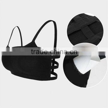 Factory Wholesale Racerback Quality Women Workout Bra Comfortable Sports Bra photo-3