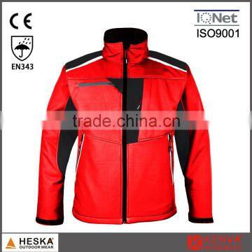 Waterproof Workwear 3 Layer Soft Shell Jacket photo-4