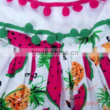 Watermelon Spanish Flower Girl Dress With Bonnet and Knickers photo-5