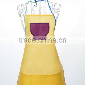 Wholesale christmas polyester cooking aprons non woven apron