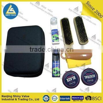 Common eva bag Shoe Polish set sample available for travel