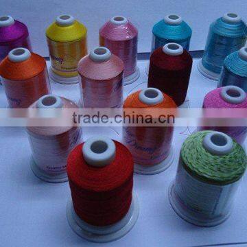 multicolor spun polyester sewing thread yarn