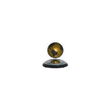 Customized Logo Gold Magnetic Levitating Globe 4 Inch Floating Globe