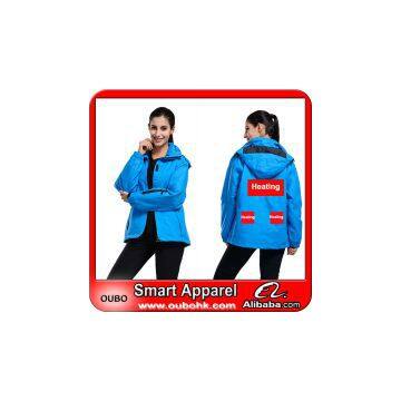 Woman Jacket,Woman Coat With Battery Heating System Electric Heating Clothing Warm OUBOHK