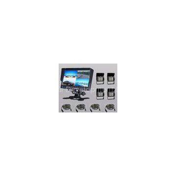 Bus RV Truck Vehicle Monitoring Systems Including 7 Inch Monitor + Rear View 4 Camera