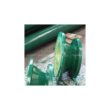 Polyurethane composite short pipe