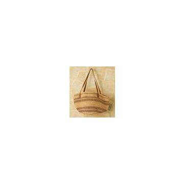 Vintage Straw Market Bag