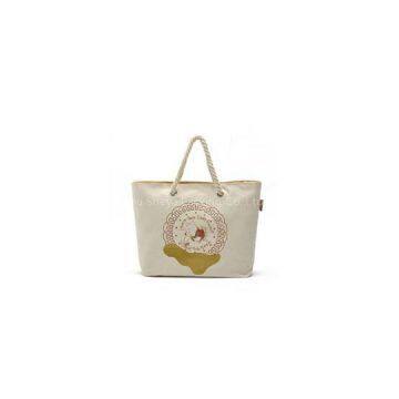 Basic Reusable Cotton Canvas Economy Tote Bag