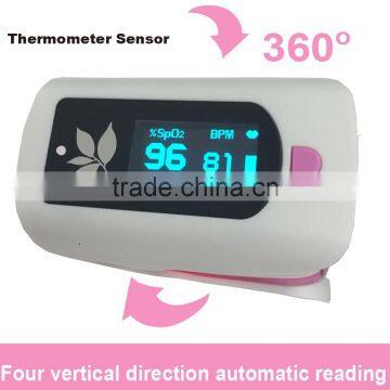 Medical Thermoter Kit Non-Contact Forehead Fingertip Pulse Oximeter System photo-6