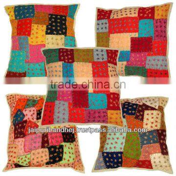 Latest Designer Cushion Covers Wholesale Decorative Pillow Covers Patchs Cushion Cover