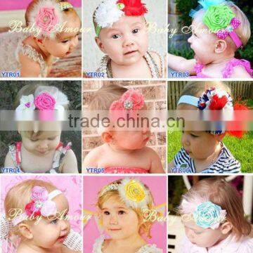 fancy chiffion baby hair bands