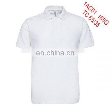 Cotton polo shirt wholesale,unisex polo shirt,white polo shirt