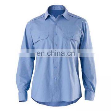 Custom wholesale Long sleeve Breathable fishing shirts with Anti UV protection work shirt
