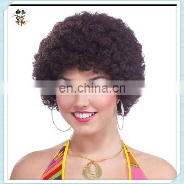 Costume Accessory Adult Womens Synthetic Short Afro Wigs HPC-0056