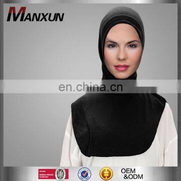 Fashion Muslim Scarf /Shawl Full Cover Inner Muslim Cotton Hijab Cap Islamic Women Head Wear Hat Underscarf Colors