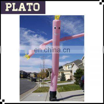 Outdoor decorative air dancer for sale/pink inflatable air dancer for attraction