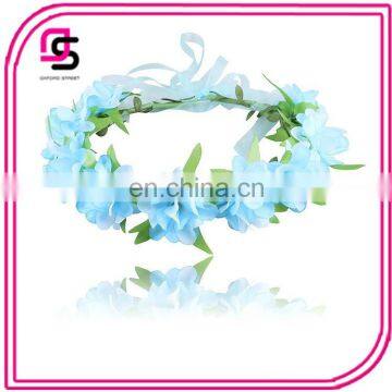 Newest Design Fashion Cloth Flower Headband Accessories for Beach Wedding photo-4