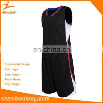 Hot Sale Sublimation Best Latest Basketball Jersey Design 2017