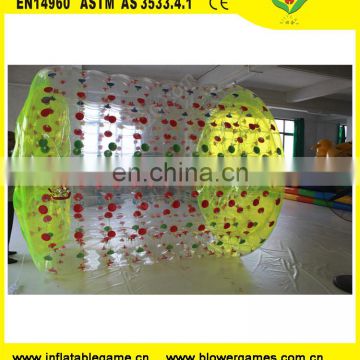 Customized inflatable lake roller ball with great price