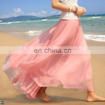 T-SK011 Hot Selling Summer Fashion Long Beach Women Skirt