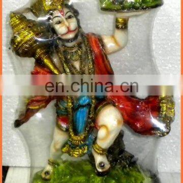 Hanuman statue indian handicrafts resin gift