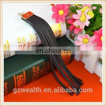 High quality custom designs leather tassel fringes for garment decorations