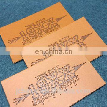 Custom Embossed Branded Leather Jacket Leather Patch photo-5