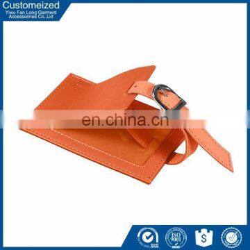 Hot selling customized pu luggage tag covers