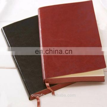 PU leather cover Kraft paper blank notebooks