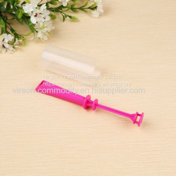 Vertical Carved Plastic Handle