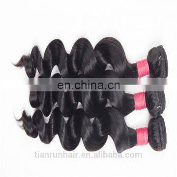 9A Popular Loose Wave Indian Bundles More Soft Hair Full Ends Weaves photo-4