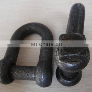 forged adjustable carbon steel d shackle