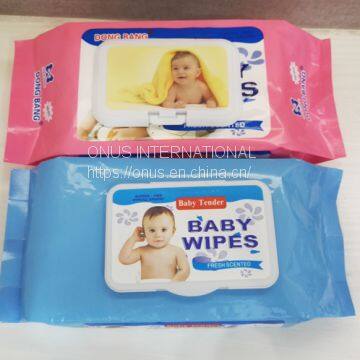 Private Label Non Alcohol Ultra Compact Disposable Cheap Factory Price Wholesale Baby Wet Wipe Manufacturer photo-3