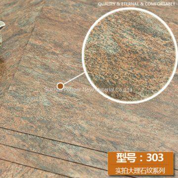 plastic floor covering shale marble granite stone effect self adhesive