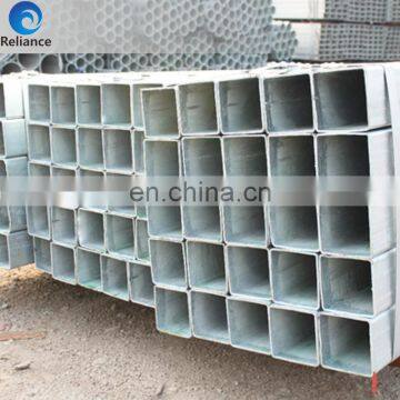 SCH40 Hot Dipped Galvanized Square Steel Pipes or Tubes Used in Fence Post