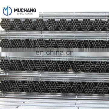 Customized black welded erw scaffolding ms pipe