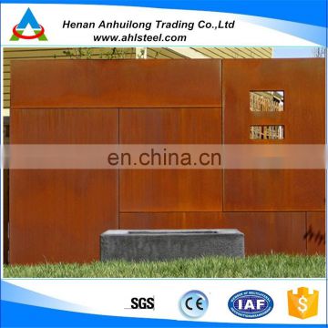 rust wall cladding panel