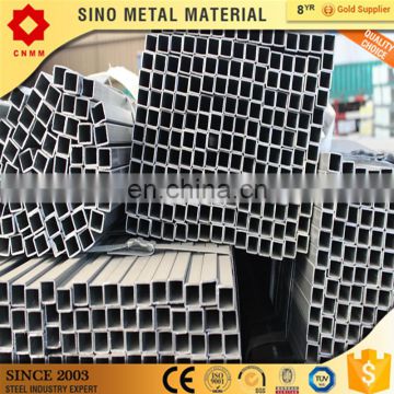 pre galvanized rectangular pipe gi hollow hollow section rectangle steel tubing