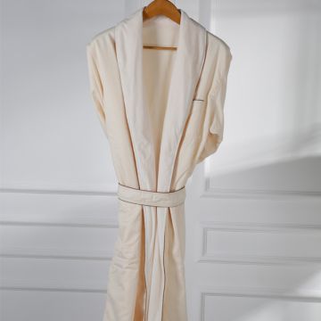 Eliya 100% cotton velour hotel bathrobe for men