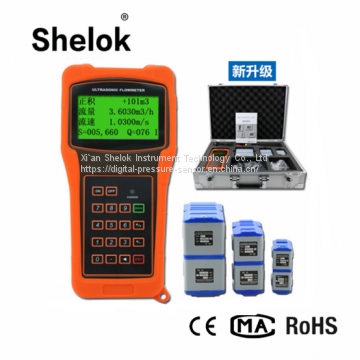 Digital ultrasonic chemical flow meter water