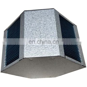 industrial use HRV aluminum energy saving 0.13mm thick flat aluminum foils heat exchanger