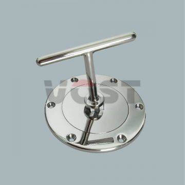 Stainless Steel Boat Accessories Dock Marine Parts Yacht Marine Deck Plate Cowl Vent Cover