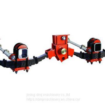 lowbed underslung type suspension for semi trailer