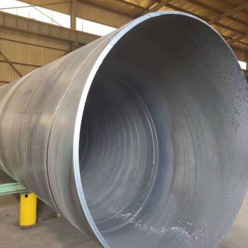 Ssaw Spiral Welded Steel Pipe  Used In Pipe Work En10125 S355 Jr Epoxy Lined