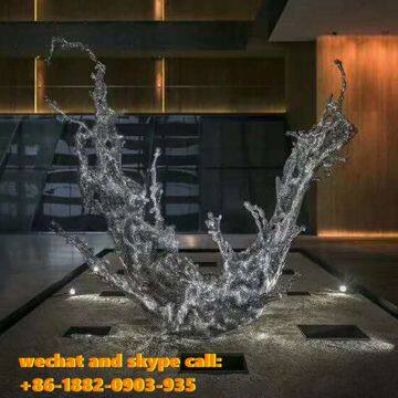 Iron Deer Christmas Deer Sculpture Modern Garden Animal photo-3