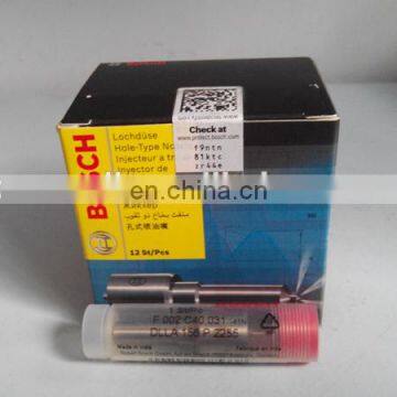 DLLA156P2255 original fuel nozzle,F002C40031 injector nozzle