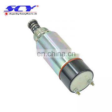 SCY New Fuel Shut Off Solenoid 12V Suitable for Caterpillar CB634C CP533C 1554652 8C3663 1255772