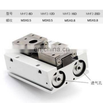 Finger Air Claw Cylinder for Thin  Guideway MHF2-8D-12D-16D-20D-D1-D2-DR-D1R-D2R