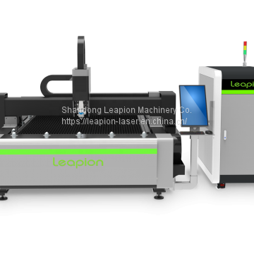 CNC fiber laser cutting machine cutting sheet metal/ aluminum/ copper