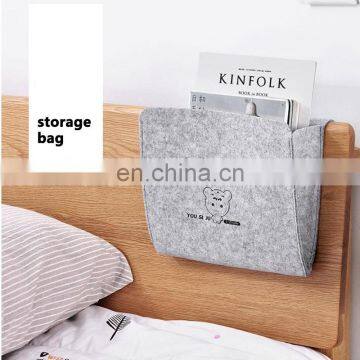 Protective Wholesale Felt Bed Glasses Black Bedside Table Caddy photo-4